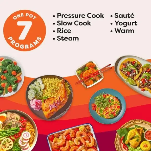 Instant Pot Duo 7-in-1 Electric Pressure Cooker